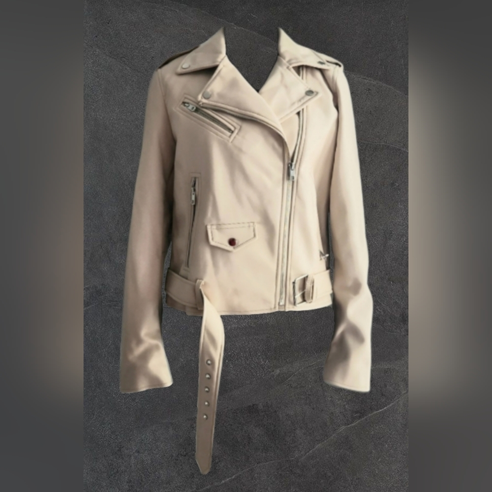 Truth by Republic Faux Leather Jacket NWT Size Medium